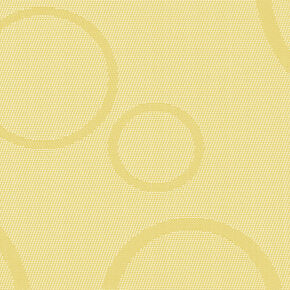 Tischset Catania Circle gelb